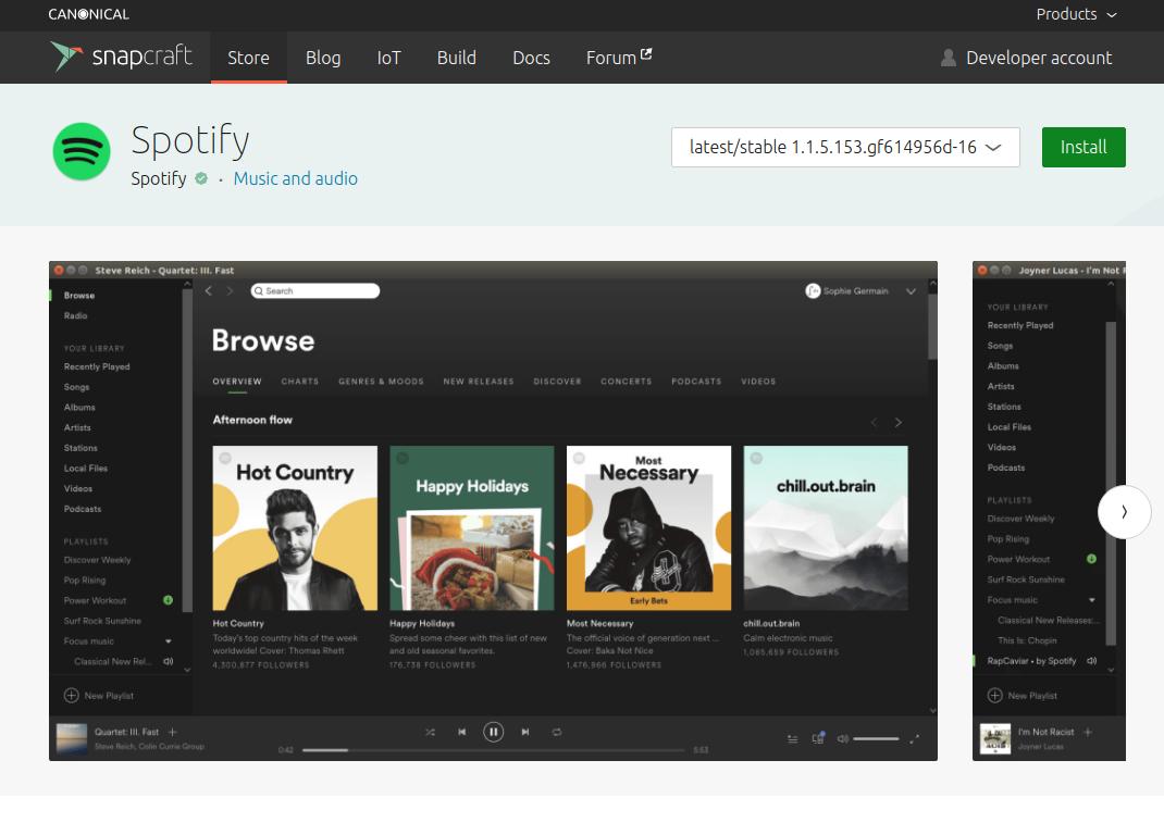 Spotify client windows 10